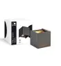 D'Lite Applique Murale Nova Noir Up & Down 4.9W 480lm - 830 Blanc Chaud | IP54 - Angle de faisceau réglable